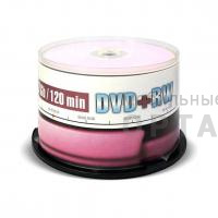 Диск MIREX DVD+RW 4,7 Гб 4X Cake box 50 (50/300)