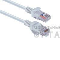 Патч-корд DEFENDER RJ45-10 Cat 5E, UTP, AWG24, PVC, 10м, белый (1/25/50)