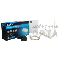 Маршрутизатор беспроводной Netis WF2419E, скорость до 300 Мбит/с Маршрутизатор беспроводной Netis WF2419E, скорость до 300 Мбит/с