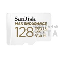 Карта памяти 128 Гб MicroSD SanDisk Class 10 Max Endurance UHS-I V30 U3 (100 Mb/s) + SD адаптер Карта памяти 128 Гб MicroSD SanDisk Class 10 Max Endurance UHS-I V30 U3 (100 Mb/s) + SD адаптер