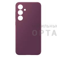 Чехол силикон COVER, бархатная подкладка в упаковке, Redmi Note 15 4G, фиолетовый