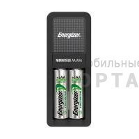 Зарядное устройство ENERGIZER Mini Charger incl. 2xAA 2000mAh  (1/4) Зарядное устройство ENERGIZER Mini Charger incl. 2xAA 2000mAh  (1/4)