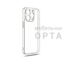 Чехол прозрачный силикон в техпаке, для iPhone 13 Pro Max