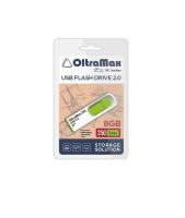 Флешка USB 8 Гб OltraMax 250, USB2.0, зеленый