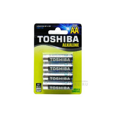 Элемент питания TOSHIBA LR6 4BL 4/card (4/48/192)